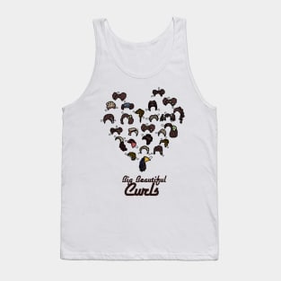 "Big Beautiful Curls" - <3 Natural Hair Tank Top